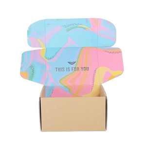 Cajas <span class=keywords><strong>de</strong></span> Regalo Ecológicas Personalizadas con Logotipo, Cajas <span class=keywords><strong>de</strong></span> Envío Biodegradables <span class=keywords><strong>de</strong></span> Cartón Corrugado para Ropa - Product Image 4