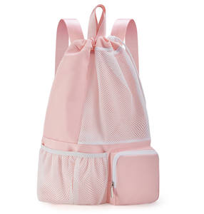 Muestra Gratuita de Mochila con Cordón de Nailon Resistente, Bolsa Impermeable para Natación con Malla para Equipo de Buceo - Product Image 1