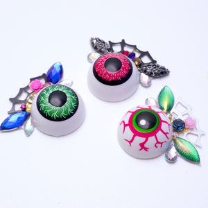 Pegatinas de diamantes de imitación sueltos de resina adhesiva Mei Shang con diseño de <span class=keywords><strong>mariposa</strong></span> personalizado para tatuajes faciales tipo pintura - Product Image 5