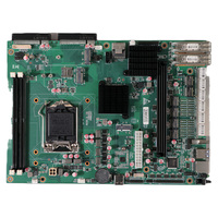 NOUVEAU Q270 Intel Core I3 i5 i7 Pentium Celeron 6 LAN 2.5GbE 2 SFP 10GbE Industrial Firewall Soft Router Motherboard