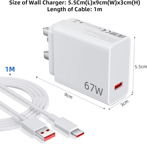 <span class=keywords><strong>Cargador</strong></span> Rápido Turbo <span class=keywords><strong>de</strong></span> 67W con Enchufe UK y Cable USB, Adaptador <span class=keywords><strong>de</strong></span> Corriente USB para <span class=keywords><strong>Xiaomi</strong></span> Redmi <span class=keywords><strong>Note</strong></span> 14S/13/12/11/<span class=keywords><strong>10</strong></span> Pro 13T 14T 14Ultra - Product Image 4