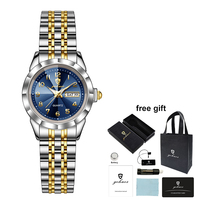 Gohuos 7812 Kedatangan Baru Jam Tangan Wanita Mewah Tahan Air Jam Tangan Quartz Asli untuk Wanita Perempuan Remaja Reloj Kotak Tas