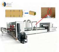 Machine plieuse-colleuse de cartons industrielle, stable, à haute production, pour la fabrication de boîtes en carton ondulé, équipement de fabrication de cartons