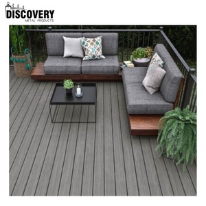 Venta caliente Garden Park Impermeable Suelo ignífugo Madera Plástico Compuesto Decking - Product Image 3