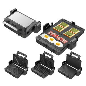 Presse à arepas réelle pour 2/4/6 portions, machine à empanadas mini, machine à arepas, plat à cuire pour la cuisine vénézuélienne - Product Image 4