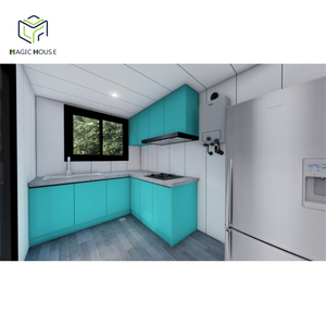 Maison de <span class=keywords><strong>cabine</strong></span> de 20 pieds entièrement équipée principalement meublée Granny Flat Maison aux normes australiennes Maisons conteneurisées - Product Image 3