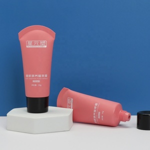 Custom Logo Printing 30G Soft Empty Pink <b>Plastic</b> <b>Tube</b> Screw Cap for Skin Care Product Packaging Squeeze Face Body Hand Cream - Product Image 5