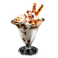 Poudre de base pour glace commerciale en sachet pour glaces maison, smoothies et milkshakes – OEM