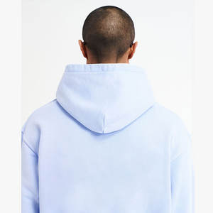 Oversized Fit Cobrax <strong>Popper</strong> Loopback Jersey Mens <strong>Clothing</strong> Heavy Weight Jersey Cotton 500gsm Hoodie - Product Image 3