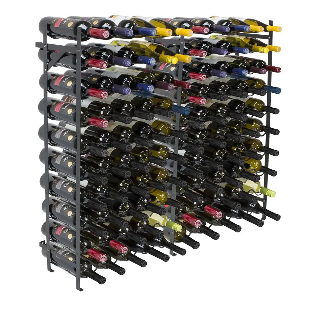 Oniya Large Capacity Elegant Storage Wine Rack Free Standing Floor Stand Racks Your Favorite Wine