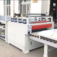 Machine de laminage à plat entièrement automatique haute performance pour films PVC et papier sur panneaux MDF ignifuges – Ligne de laminage à chaud et à froid