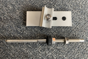 Easy Installation Nicest Quality Solar <strong>Hook</strong> Solar Roof Hanger <strong>Bolts</strong> M10*200 Plate Kit - Product Image 6
