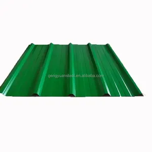 Fournisseur de la Chine Tôle Gal Zing Tôle de toiture ondulée utilisée