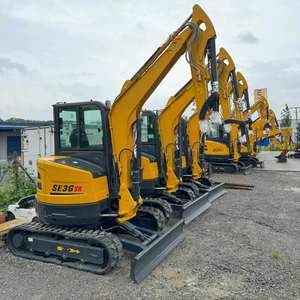 Excavadora Pequeña de Orugas SE36SR de 3.8t con Motor Euro 5 en Venta - Product Image 2