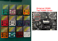 Consola de Juegos Retro R36S Original de Bajo Precio con Doble Chip de 64 GB, Pantalla de 3.5 Pulgadas, Reproductor de Videojuegos Portátil de Bolsillo con Linux