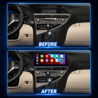 Lexus RX270 2019-2014, autoradio multimédia 12,3 pouces, lecteur vidéo, navigation stéréo, GPS intégré, Android, USB, montage sur tableau de bord