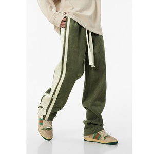 กางเกงผู้ชายทรงตรงเข้ารูปกางเกงแนวสตรีทกางเกงสไตล์สปอร์ตทรงสลิมฟิตแฟชั่นใหม่ตามสั่ง - Product Image 5