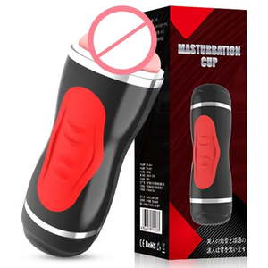Articles pour adultes Jouets sexuels pour hommes Gobelet de masturbation masculin à succion Chauffant Vagin réel Automatique Masturbation électrique Vibrateur Chatte de poche - Product Image 5