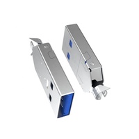 FPIC Módulo IP67 personalizado USB 2,0 Tipo A B C Micro Swift Mount Hembra Macho Conector USB a prueba de agua