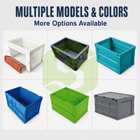Sinocube OEM ODM Caisses en plastique pliables industrielles robustes avec verrouillage