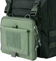 Pochette d'administrateur Molle tactique EDC EMT sac à outils utilitaire pochettes organisateur de taille sac de rangement de documents de carte d'outils d'extérieur