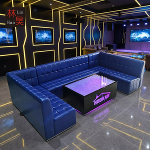 Divanetti a U e a L Personalizzati per Nightclub, Bar e Ristoranti, Arredamento Lounge di Foshan - Product Image 5
