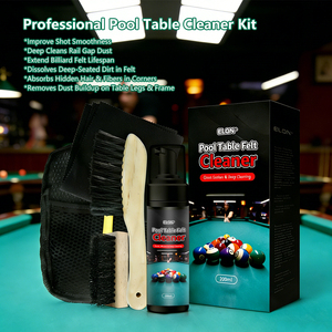 Nettoyant pour tables de billard en mousse, <span class=keywords><strong>d</strong></span>étachant, kit de nettoyage portable pour table de billard avec formule écologique - Product Image 6