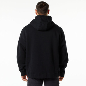 Sudadera con capucha y cremallera frontal para hombre, de manga larga, para uso casual, moda y ropa exterior, precio al por mayor, tejido de forro polar - Product Image 2