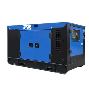 Denyo Generator siaga Rumah 25 kva, T3 fase tunggal disetujui tanaman Diesel kualitas bagus 400V/110V pilihan tegangan