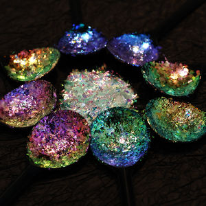 Cosmetische Regenboog Super Ultra Transparant Aurora Kameleon Vlokken Chroom Nail Art Pigment - Product Image 1