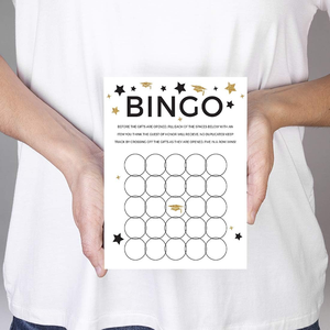 Cartes de <span class=keywords><strong>jeu</strong></span> de <span class=keywords><strong>bingo</strong></span> de remise de diplôme imprimables, activité de fête pour la cérémonie de remise de diplôme, célébration de fin d'études - Product Image 6
