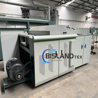 Machine industrielle de traitement des fibres pour l'ouverture des fibres de bananes machines textiles