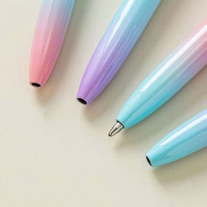 Stylo à bille en métal et cristal avec logo personnalisé, dégradé de diamants, pour cadeaux de papeterie de bureau en gros - Product Image 3