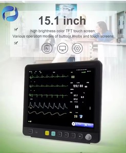 Портативный медицинский монитор, соответствующий стандартам CE и ISO, для диагностики различных показателей жизнедеятельности, инъекционных процедур и ветеринарного мониторинга. - Product Image 5