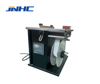 Machine d'étiquetage et de scellage semi-automatique électrique à 90 degrés pour boîtes et caisses en carton, avec étiquettes en papier à cœur PLC