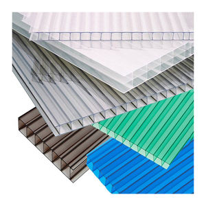 Policarbonato hoja de policarbonato dit pc toldos <span class=keywords><strong>polycarbonate</strong></span> <span class=keywords><strong>8mm</strong></span> plaque de plafond en plastique creux pour auvent - Product Image 1