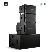 Lasesound LA-2 Enceinte Line Array Professionnelle Simple 12 Pouces 400W RMS 132dB SPL Max Système Audio Scène Certifié CE RoHS