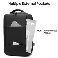 Sac à dos pour ordinateur portable grande capacité extensible multifonctionnel imperméable avec port USB – Collection 2026 – Offre Spéciale