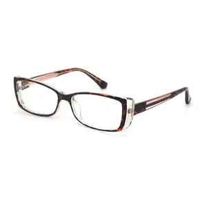 Wholesale Of New Style Women's TR90 Presbyopia Glasses With Small Frame And Leopard Print Reading Glasses CP Pin By Factory