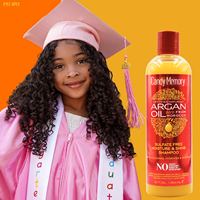 Vente flash - Shampooing hydratant et brillant sans sulfate à l'huile d'argan du Maroc 354 ml pour cheveux bouclés, secs et abîmés