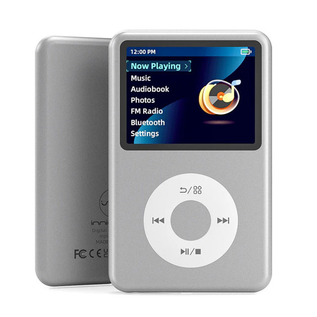 Y1 Innioasis Mini MP3 Music Player 128GB Storage USB 3.5mm Connections Free Earphones-Student Walkman Gift Wholesale Plastic WAV
