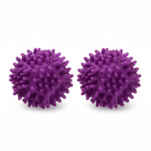 Lot de 2 boules de séchage en laine biologique et feutre de Nouvelle-Zélande, modèle XL, taille 7cm, emballées dans un sac en coton, lot de 6 - Product Image 2