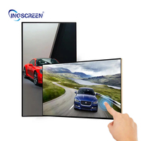 INGSCREEN FHD Panneau Menu Conseil Publicité Affichage Lecteurs Intérieur Restaurant Lcd Numérique Signalisation Avec Écran Tactile