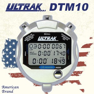 Cronómetro Digital ULTRAK de 16 Pistas con Pantalla de 2 Líneas, Precisión de 1/1000 s, Alimentado por Batería, Retención de Datos por 2 Años, Logotipo Personalizado para Árbitro - Product Image 3