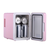 Nouvel article : Glacière et chauffe-plat électrique portable 4L AC/DC, mini-réfrigérateur de voiture avec miroir et lumière LED pour maquillage, soins de la peau et cosmétiques