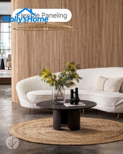 Panneaux muraux <span class=keywords><strong>en</strong></span> bois de chêne courbé polyvalents pour la décoration des surfaces de colonnes, 2400x600x20mm - Product Image 1