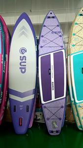 Planche à pagaie gonflable légère SUP à séchage rapide avec matériau de point de chute facile à ranger et protecteur de planche - Product Image 4