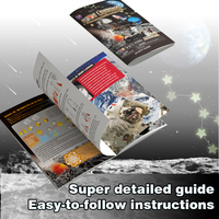 Fabricant de jouets ODM/OEM BIG BANG SCIENCE, kit spatial d'atterrissage sur la Lune pour enfants, ensemble de jouets d'apprentissage astronomique et d'expériences