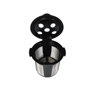 Dosettes de café réutilisables en acier inoxydable de couleur personnalisée pour machines Keurig - Écologiques et en stock