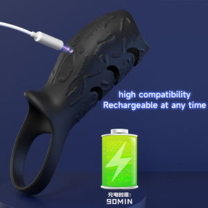 Super Power App <b>Controlled</b> <b>Vibrating</b> Penis Ring With <b>Remote</b> Function For Adult - Product Image 2